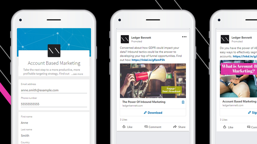 Why Use LinkedIn Lead Generation Forms Ledger Bennett